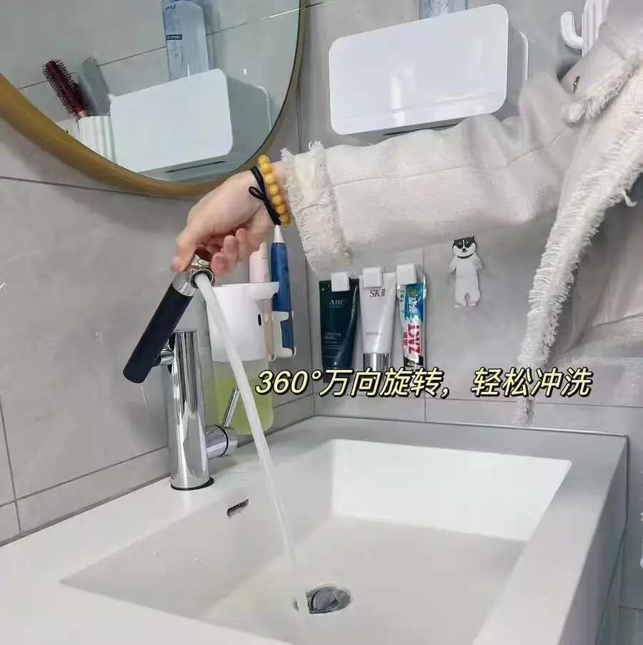 洗手池“溅水”的真相，不要再错怪台盆了，选对水龙头才是关键