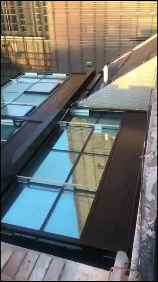 阳光房遮阳解决方案，铝合金卷帘
