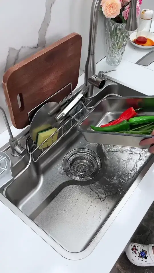 遇到这款日式厨房水槽，设计师摊牌了