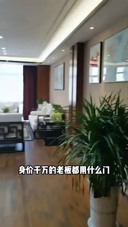 揭秘！身价千万的老板都在用的入户门
