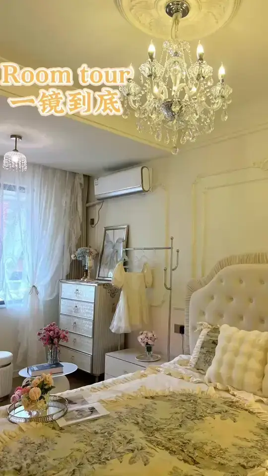 法式复古卧室真的逃不出这张悬浮床