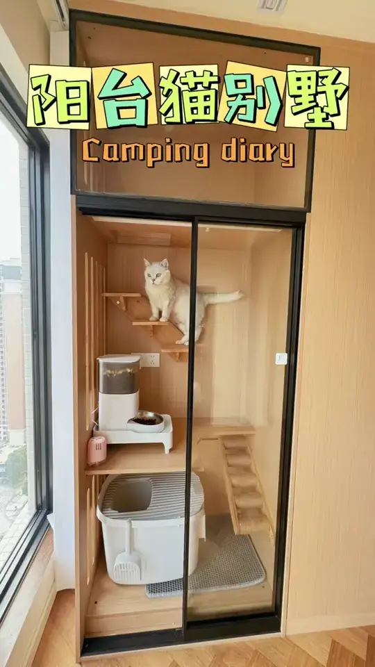 喵星人🐱：装修时候别忘了我的小窝😒