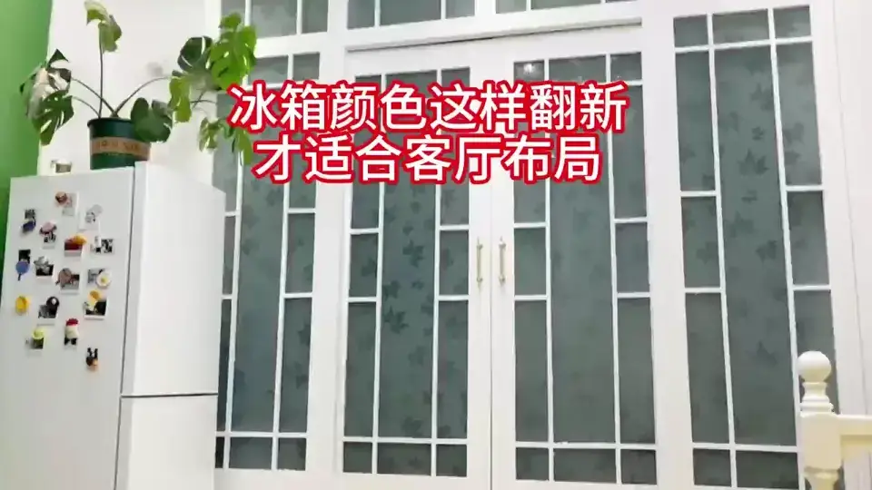 网红冰箱空调洗衣机翻新遮丑装饰改色