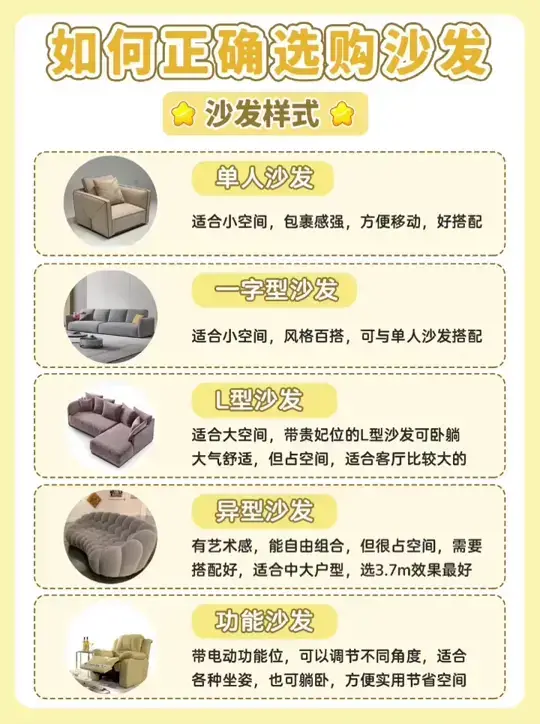 装修干货 | 沙发选购4️⃣大误区
