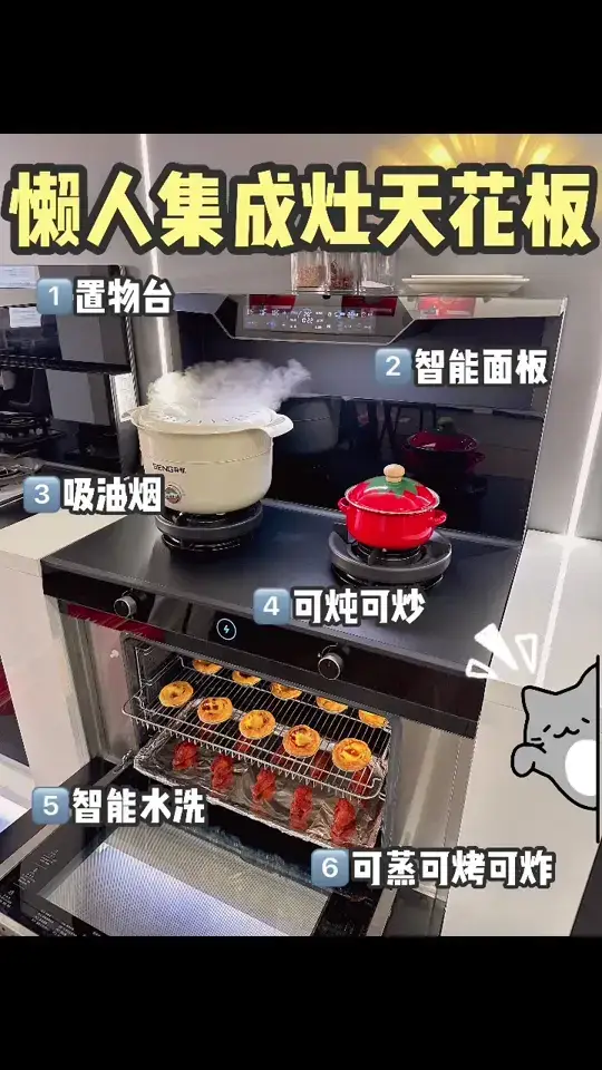 我宣布:这就是我心目中懒人集成灶天花板！
