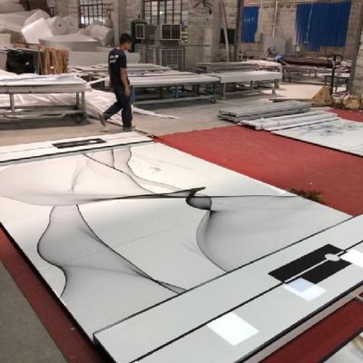 新简雅瓷石材背景墙